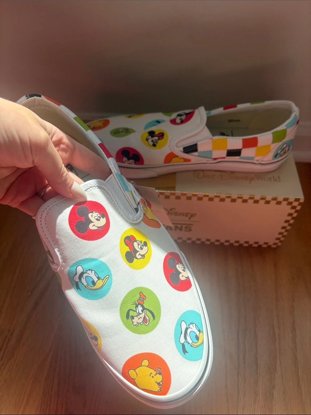 NWT Disney/VANS Disney Character Buttons